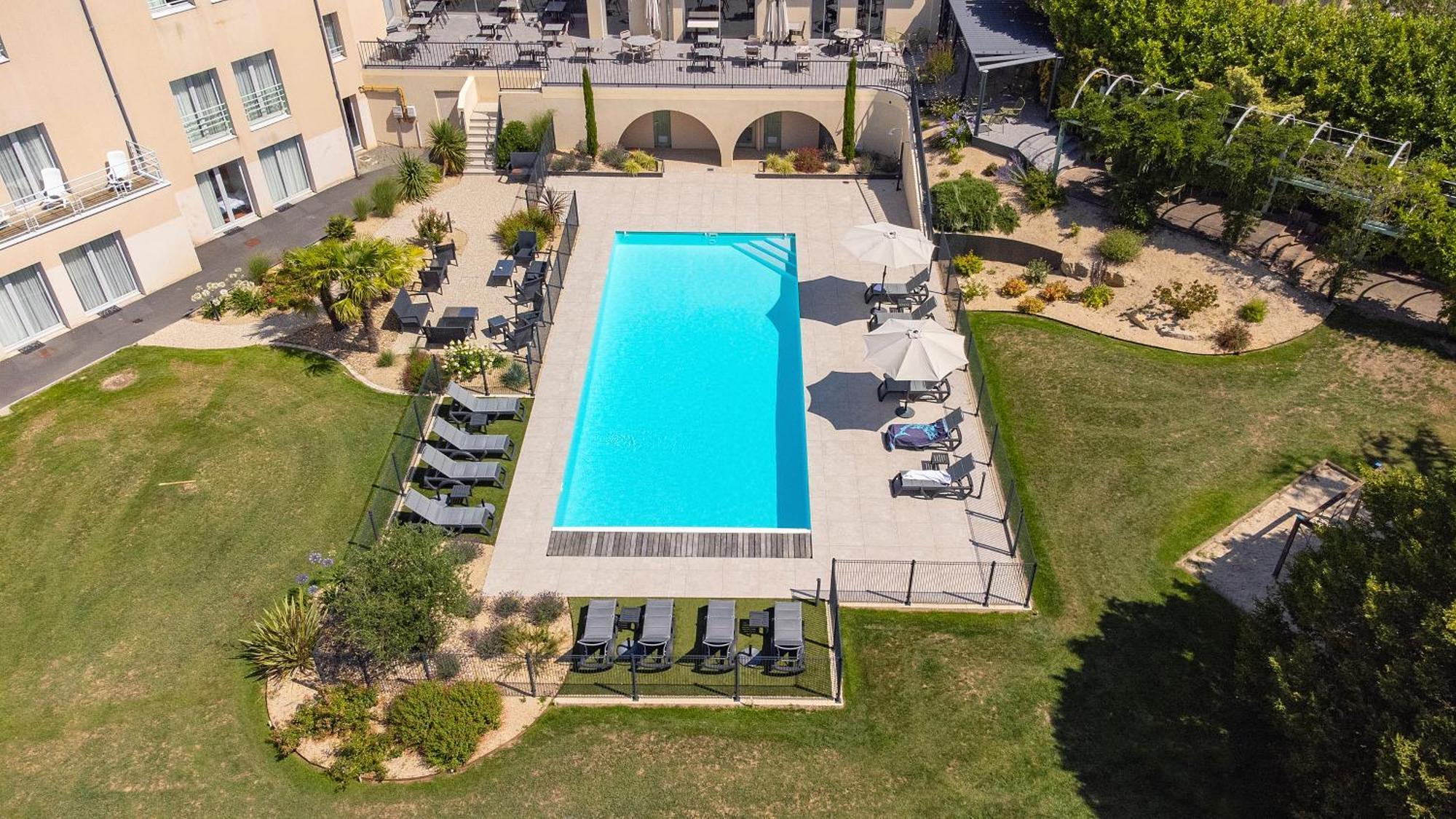 Logis Hotel Restaurant Aloe Les Herbiers Dış mekan fotoğraf
